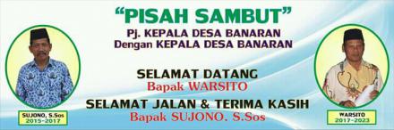 Pisah Sambut Kepala Desa Banaran